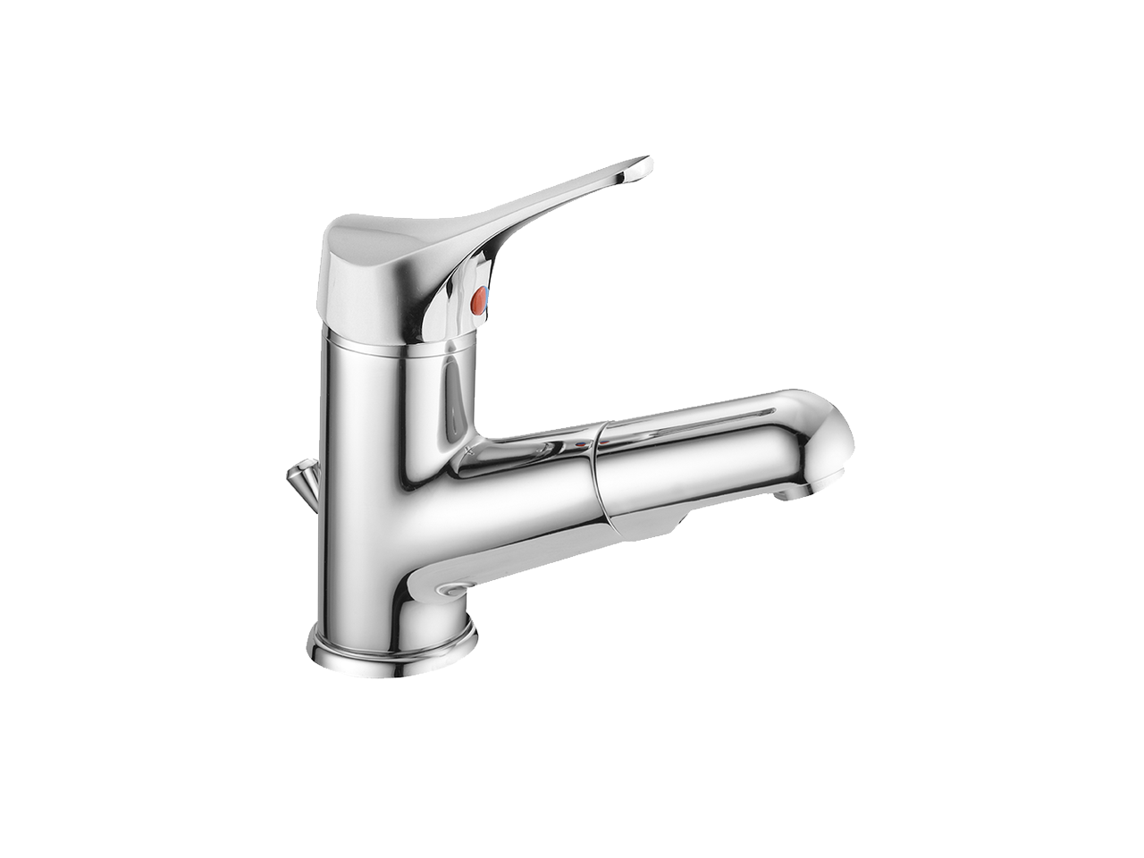 HuberMiscelatore monocomando lavabo docc. estraibile BACCARAT_BC000610