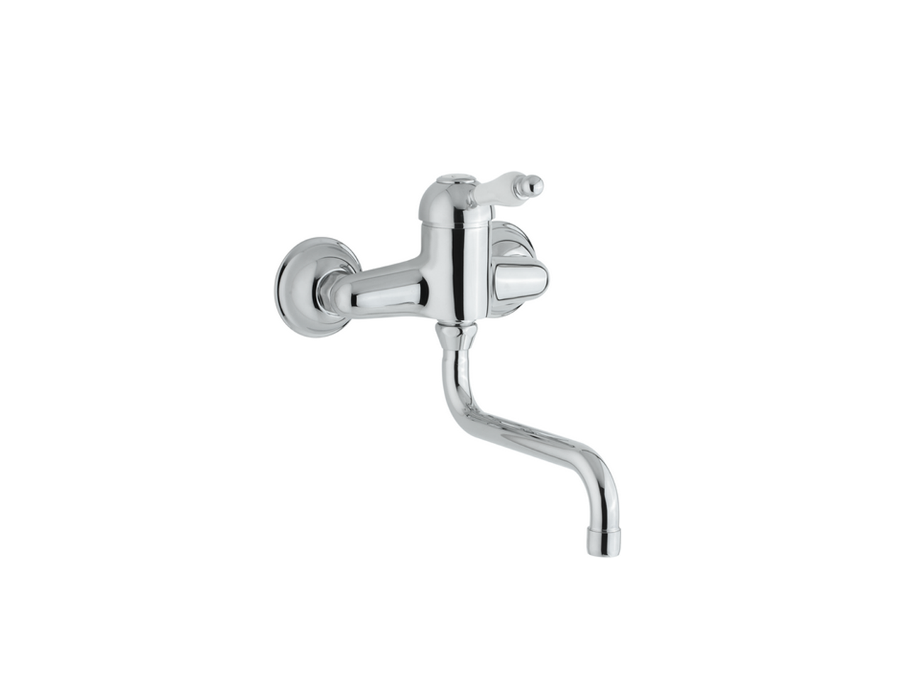 HuberMiscelatore monocomando lavello a parete KITCHEN_CM000400