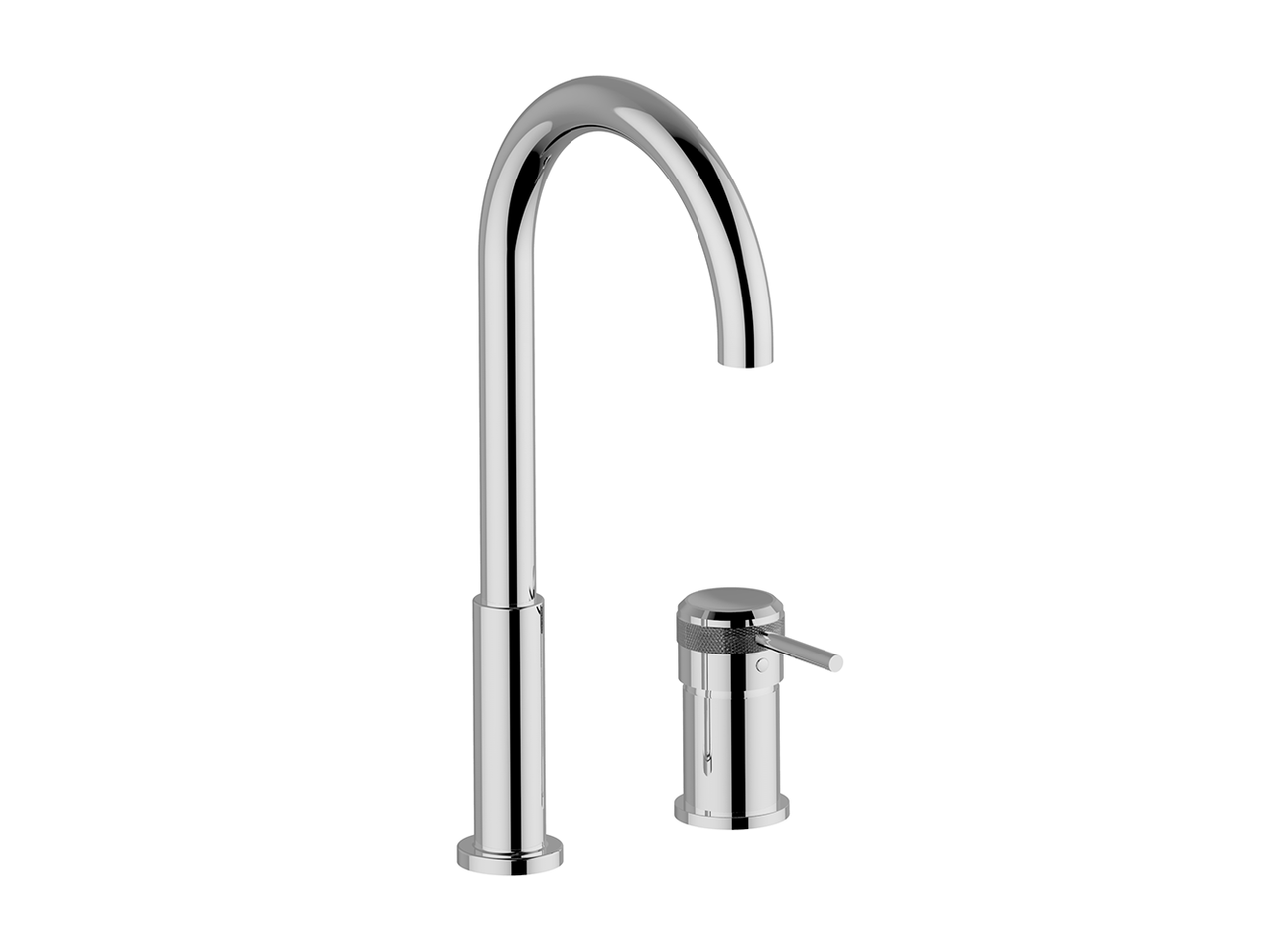 HuberMiscelatore monocomando lavabo 2 fori CHRONOS_CR006510