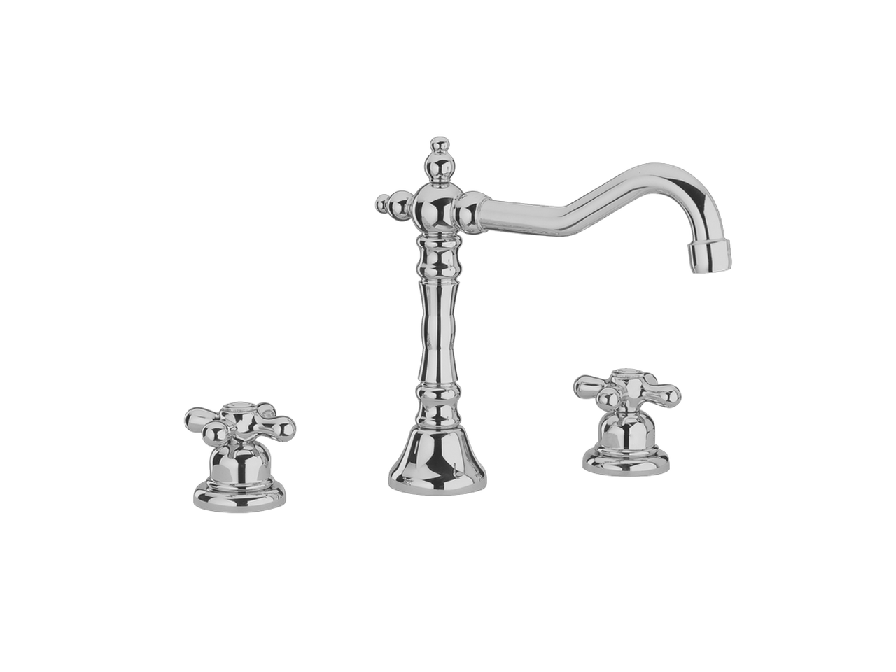 HuberMiscelatore lavabo 3 fori CROISETTE_CS001060