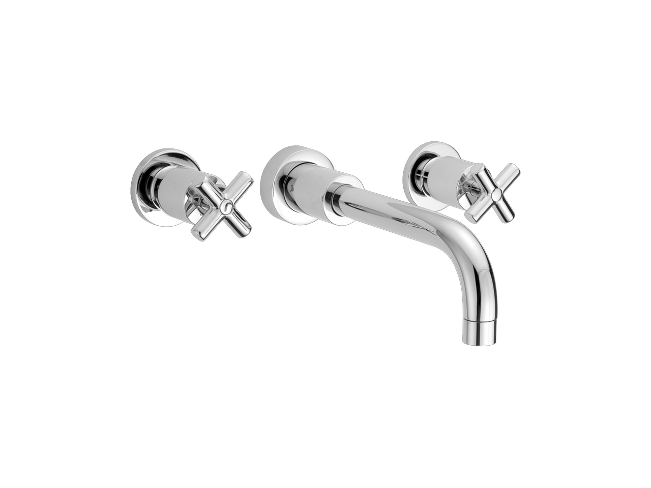 HuberMiscelatore lavabo 3 fori a parete SUITE_SU003510