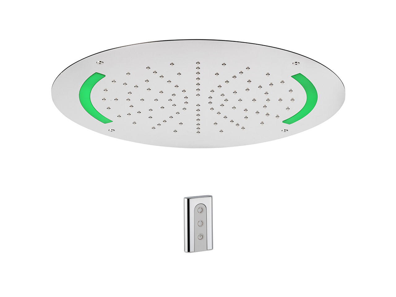 Soffione a soffitto con cromoterapia Ø 420 mm ZEN_ZS1C0010 - v1