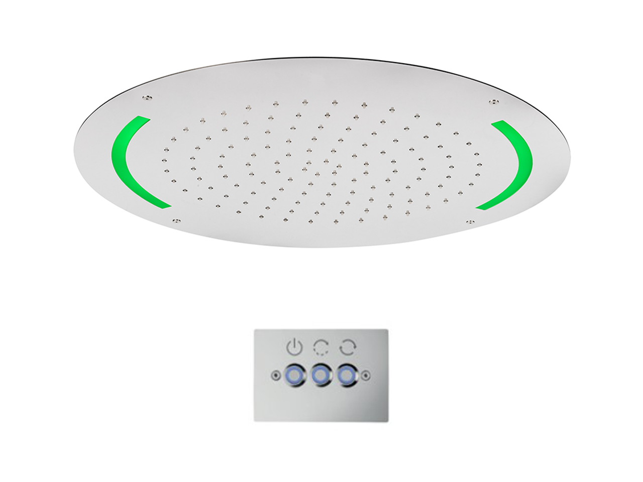 HuberSoffione a soffitto con cromoterapia Ø 550 mm ZEN_ZS1C0035